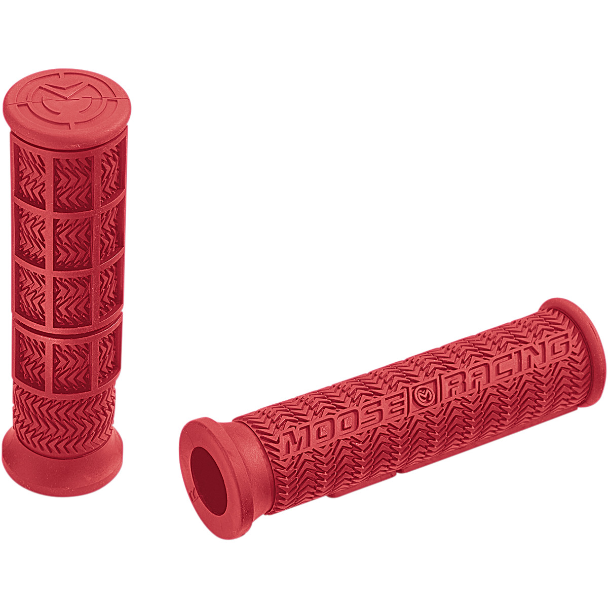 MOOSE ATV STEALTH GRIPS RED