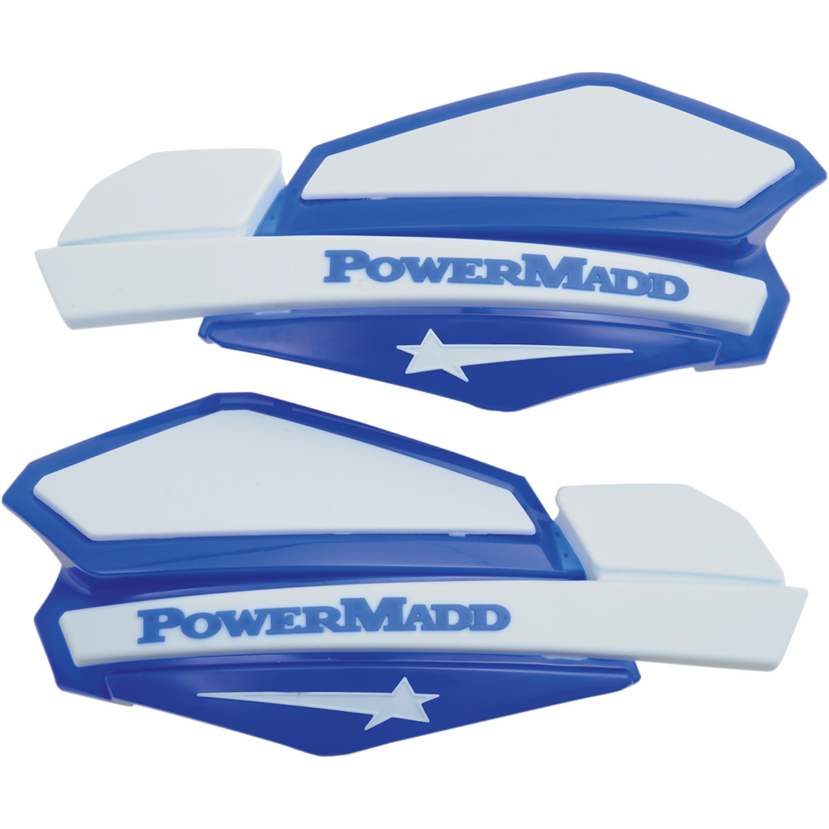 Ochranné kryty rúk Powermadd Star Series (modré/biele)