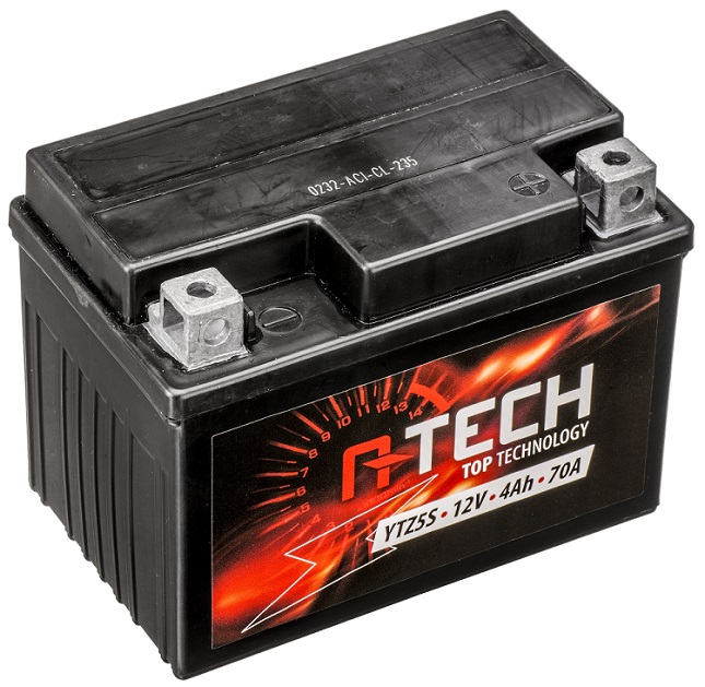 Batéria A-TECH 12V - YTX4L-BS, YTZ5S (3AH, 50A) aktivovaná