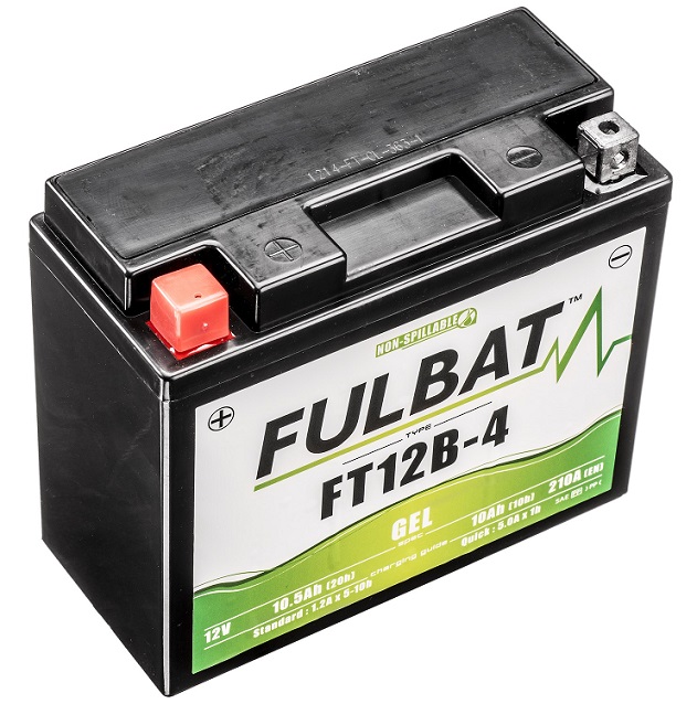 Batéria FULBAT 12V - YT12B-BS (11AH, 125A) aktivovaná