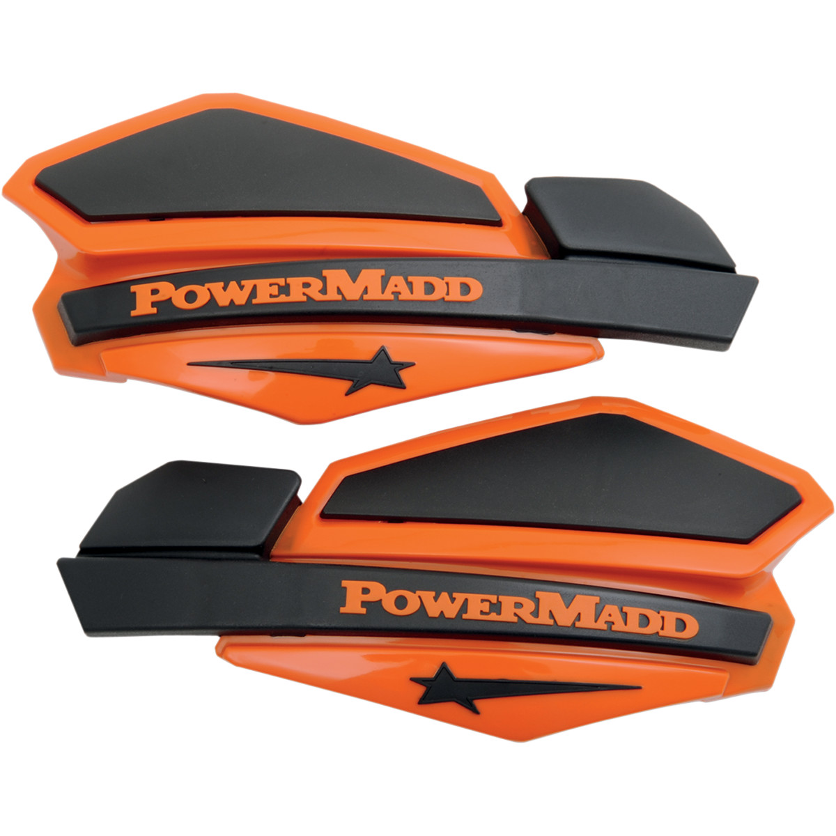 Ochranné kryty rúk Powermadd Star Series (oranžové/čierne)