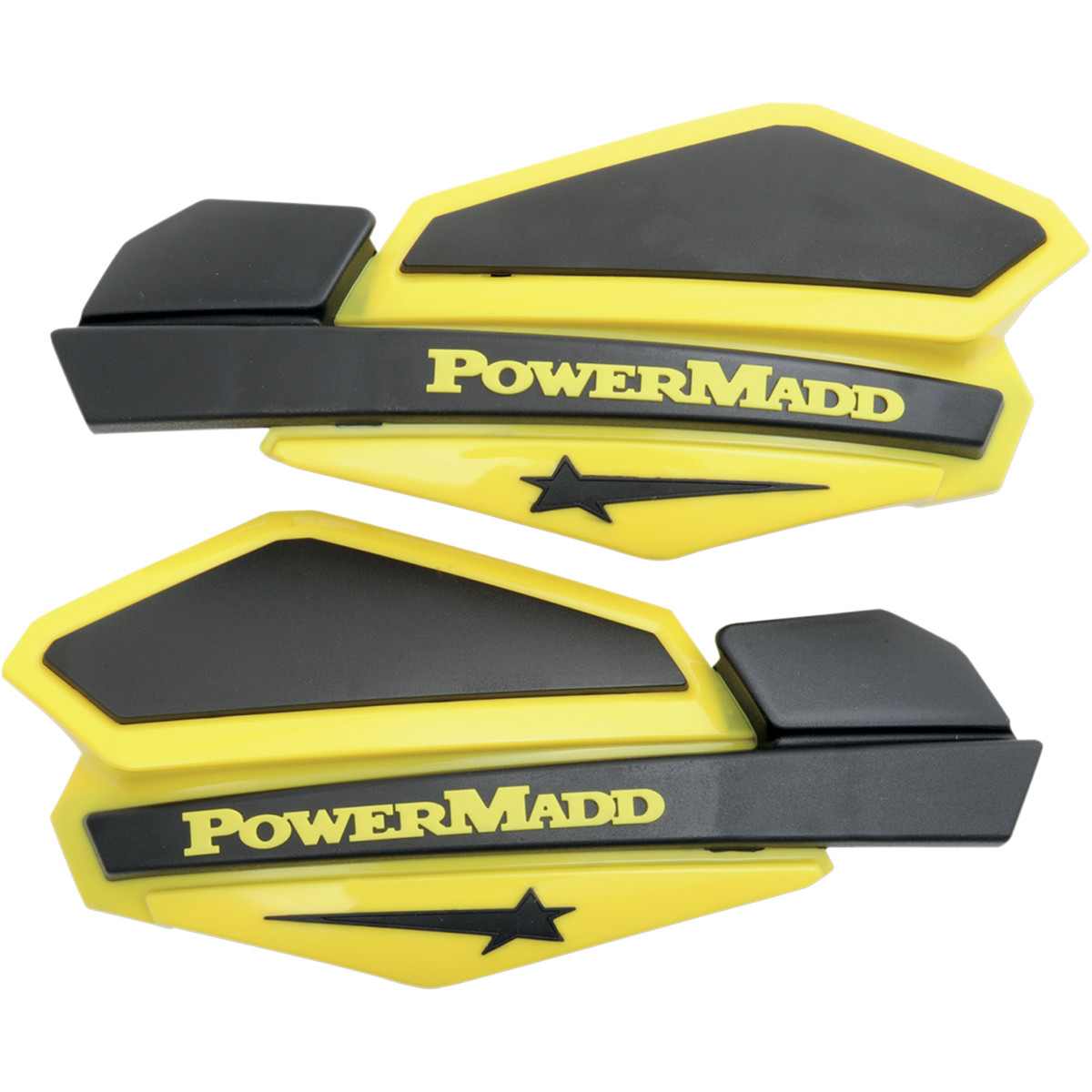 Ochranné kryty rúk Powermadd Star Series (žlté/čierne)