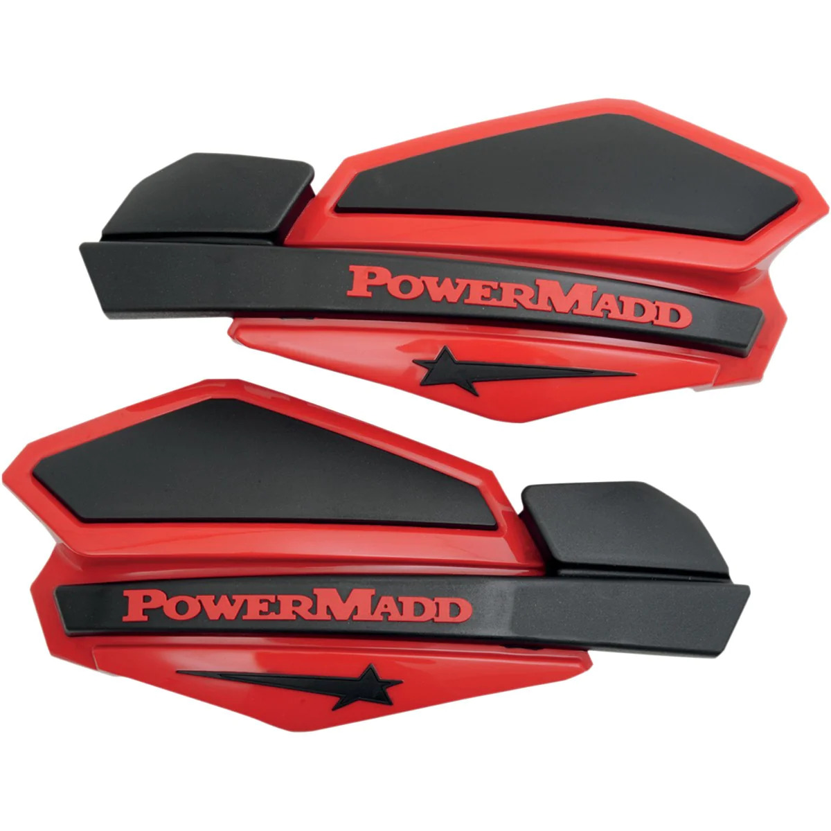 Ochranné kryty rúk Powermadd Star Series (červená/čierna)